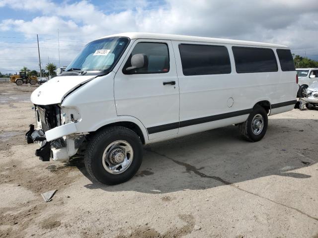 2B5WB35Z62K123793 - 2002 DODGE RAM WAGON B3500 WHITE photo 1