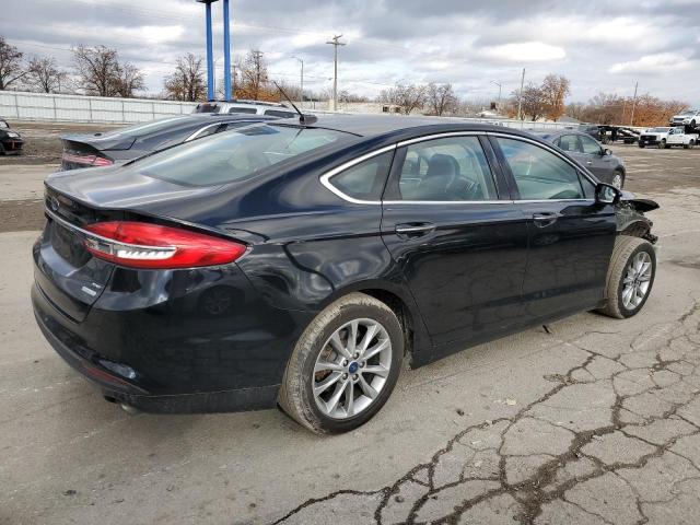 3FA6P0HD9HR412366 - 2017 FORD FUSION SE BLACK photo 3