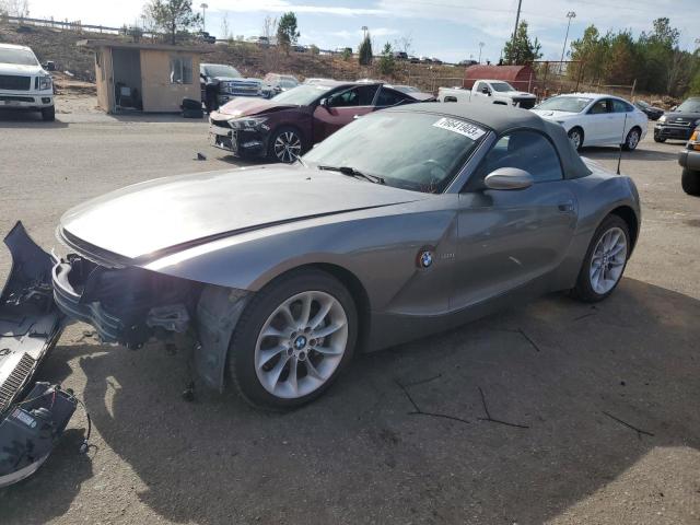 4USBT535X4LU07245 - 2004 BMW Z4 3.0 SILVER photo 1