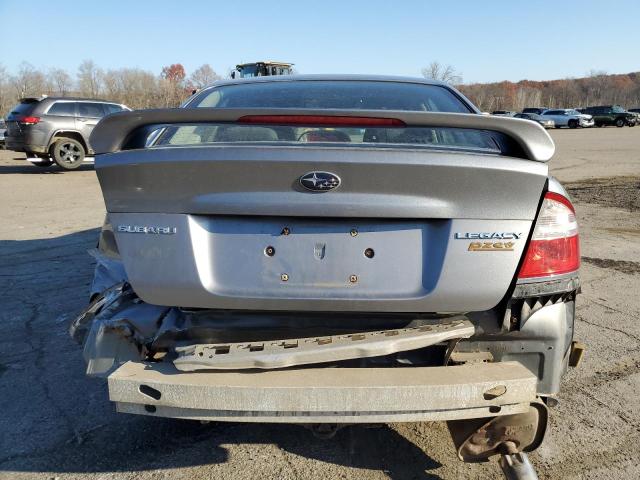 4S3BL616297231900 - 2009 SUBARU LEGACY 2.5I GRAY photo 6