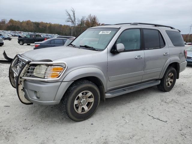 5TDBT48A71S029840 - 2001 TOYOTA SEQUOIA LIMITED SILVER photo 1