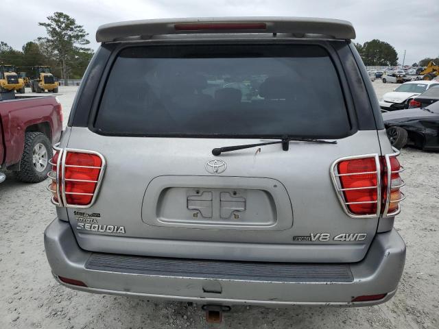 5TDBT48A71S029840 - 2001 TOYOTA SEQUOIA LIMITED SILVER photo 6