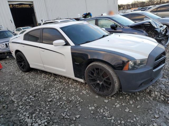 2C3CDXCT6DH563222 - 2013 DODGE CHARGER R/T WHITE photo 4