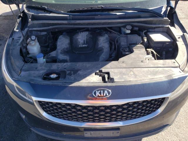 KNDMC5C16F6050644 - 2015 KIA SEDONA EX BLUE photo 12