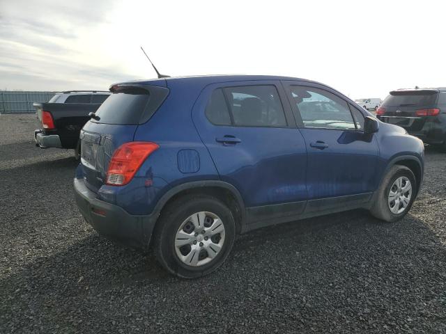 3GNCJKSB2DL146758 - 2013 CHEVROLET TRAX LS BLUE photo 3