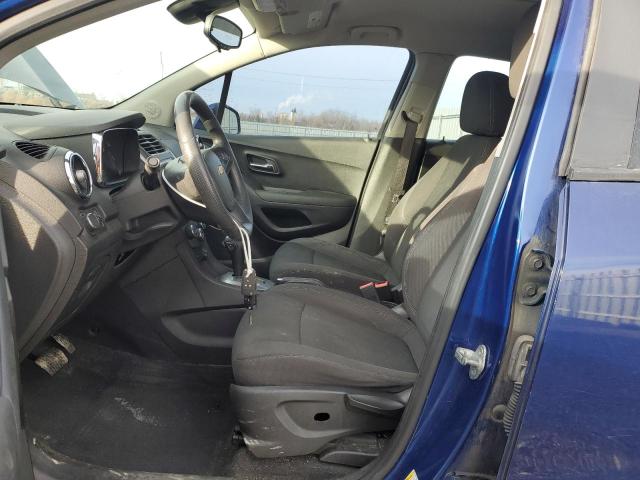 3GNCJKSB2DL146758 - 2013 CHEVROLET TRAX LS BLUE photo 7