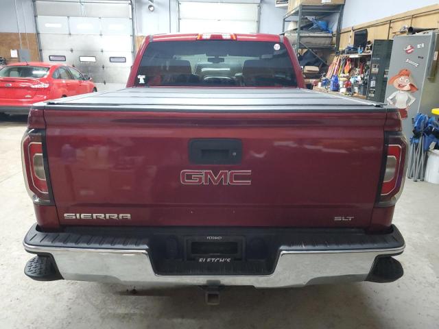 3GTU2NECXJG567325 - 2018 GMC SIERRA K1500 SLT RED photo 6