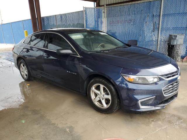 1G1ZB5ST9JF185498 - 2018 CHEVROLET MALIBU LS BLUE photo 4