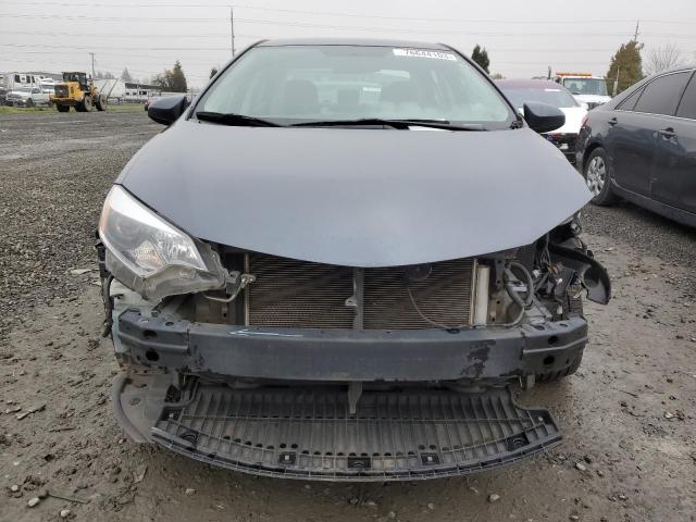 5YFBURHEXFP230256 - 2015 TOYOTA COROLLA L GRAY photo 5