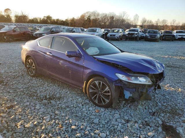 1HGCT2B82HA006084 - 2017 HONDA ACCORD EXL BLUE photo 4