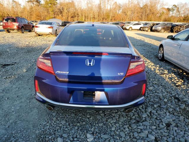 1HGCT2B82HA006084 - 2017 HONDA ACCORD EXL BLUE photo 6