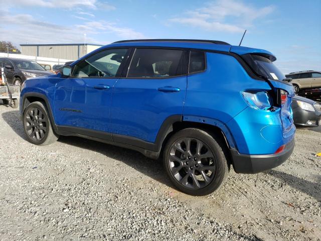 3C4NJCEB2MT545799 - 2021 JEEP COMPASS 80TH EDITION BLUE photo 2