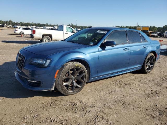 2C3CCAAG1MH661547 - 2021 CHRYSLER 300 TOURING BLUE photo 1