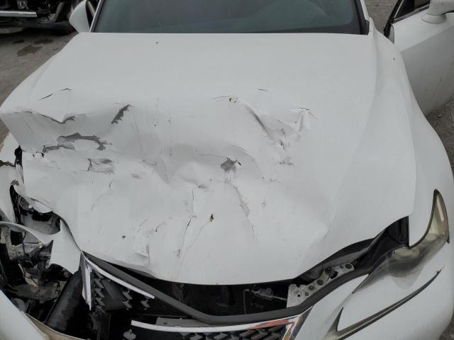 JTHBE1D2XE5010023 - 2014 LEXUS IS 350 WHITE photo 11