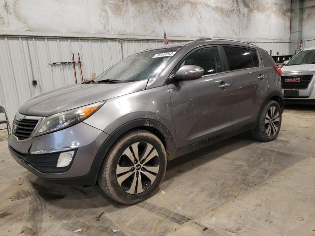 KNDPC3A20B7020945 - 2011 KIA SPORTAGE EX SILVER photo 1