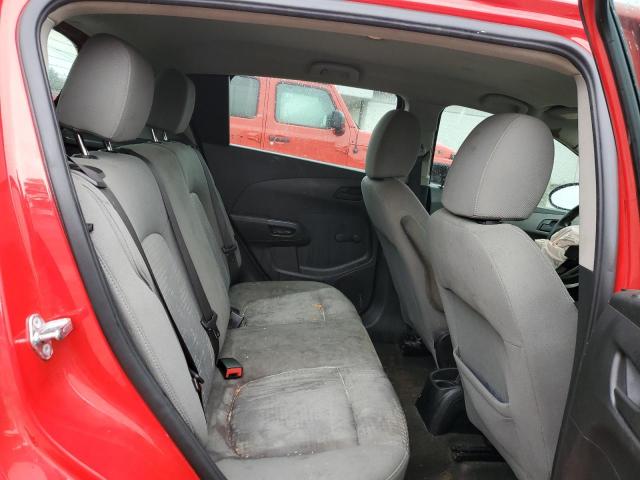 1G1JA6SH0G4137264 - 2016 CHEVROLET SONIC LS 红色 照片 10