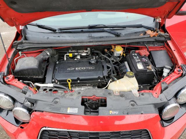 1G1JA6SH0G4137264 - 2016 CHEVROLET SONIC LS RED photo 11