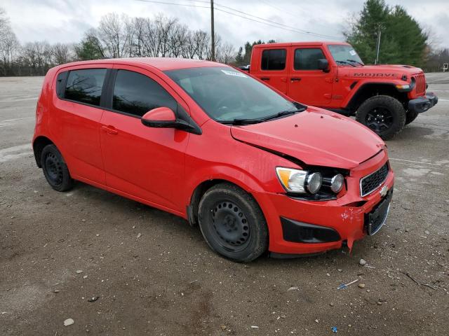 1G1JA6SH0G4137264 - 2016 CHEVROLET SONIC LS RED photo 4