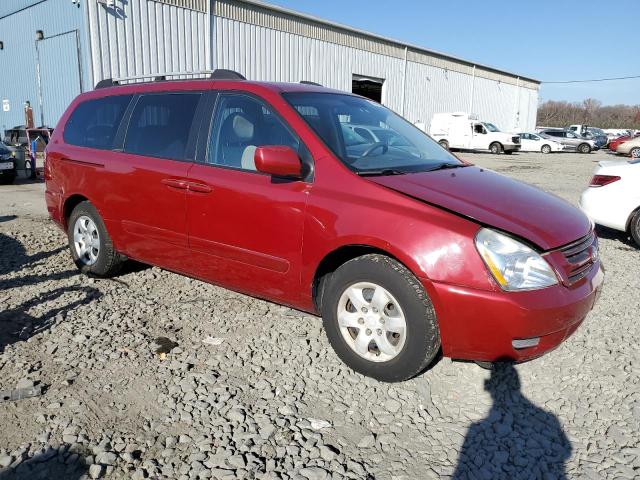 KNDMB233566098509 - 2006 KIA SEDONA EX RED photo 4