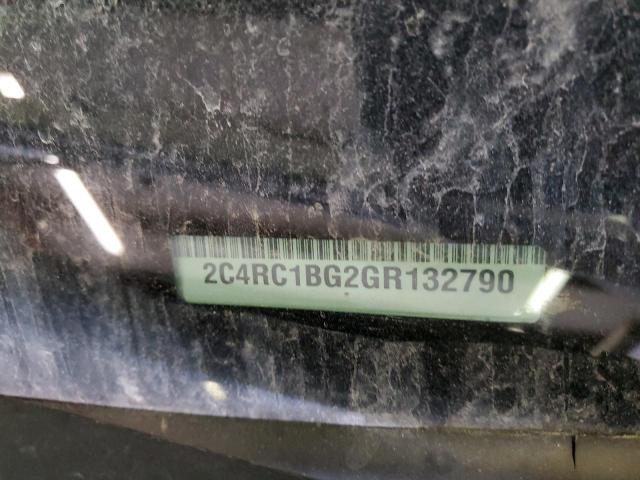 2C4RC1BG2GR132790 - 2016 CHRYSLER TOWN & COU TOURING WHITE photo 13