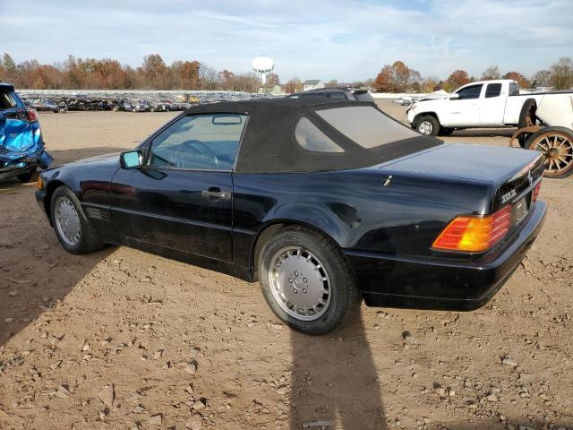 WDBFA66E8MF015506 - 1991 MERCEDES-BENZ 500 SL BLACK photo 2