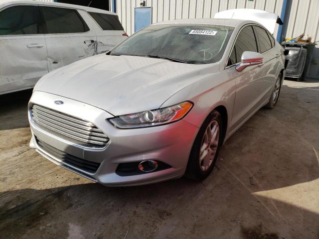 3FA6P0HD6FR130148 - 2015 FORD FUSION SE SILVER photo 2