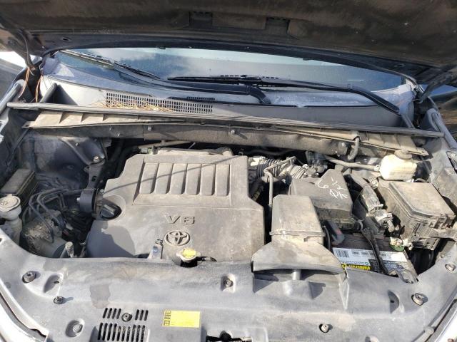 5TDKKRFH7FS050534 - 2015 TOYOTA HIGHLANDER XLE BLACK photo 12