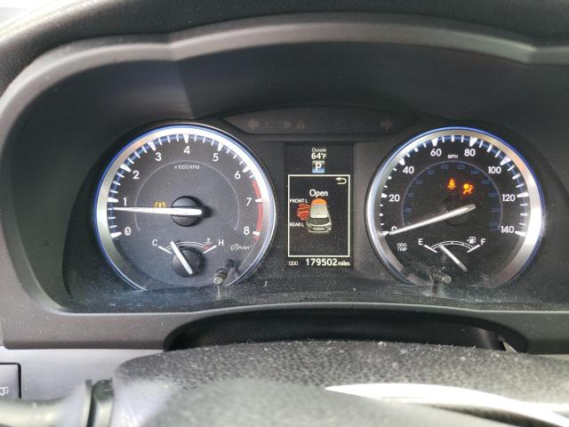 5TDKKRFH7FS050534 - 2015 TOYOTA HIGHLANDER XLE BLACK photo 9