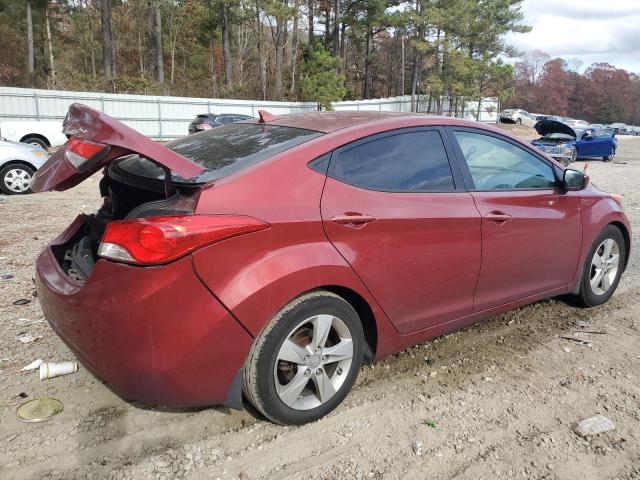 5NPDH4AE9DH302763 - 2013 HYUNDAI ELANTRA GLS RED photo 3