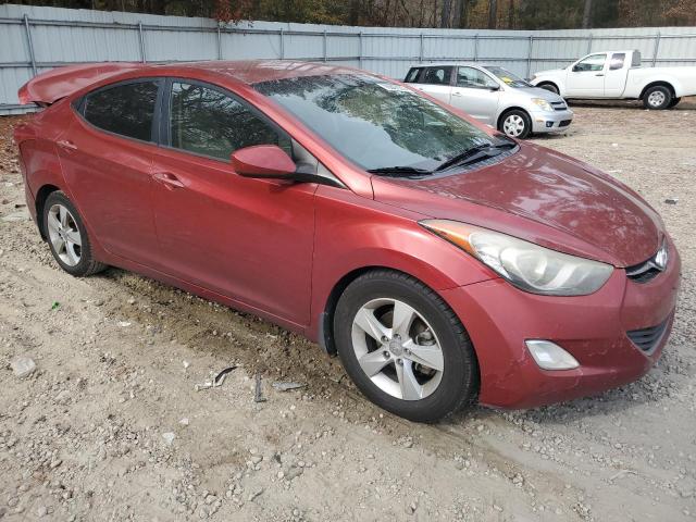 5NPDH4AE9DH302763 - 2013 HYUNDAI ELANTRA GLS RED photo 4