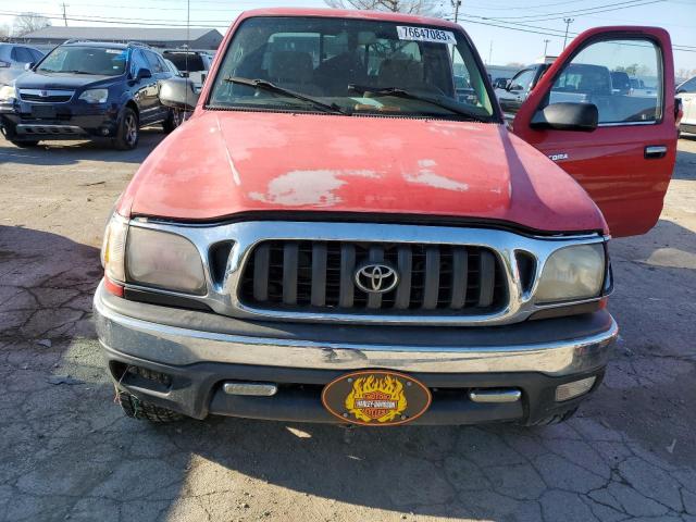 5TESM92N51Z799057 - 2001 TOYOTA TACOMA XTRACAB PRERUNNER RED photo 11