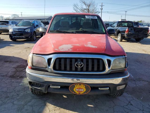 5TESM92N51Z799057 - 2001 TOYOTA TACOMA XTRACAB PRERUNNER 红色 照片 5