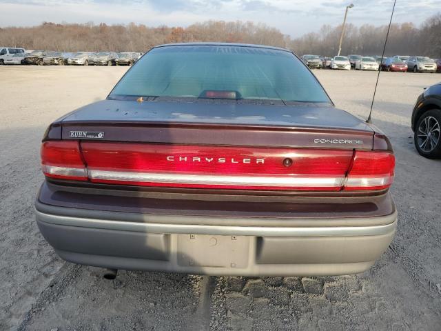 1C3HD56T0SF664874 - 1995 CHRYSLER CONCORDE MAROON photo 6