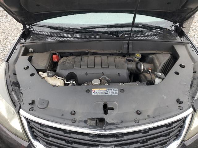 1GNKRFKD9DJ202621 - 2013 CHEVROLET TRAVERSE LS GRAY photo 12