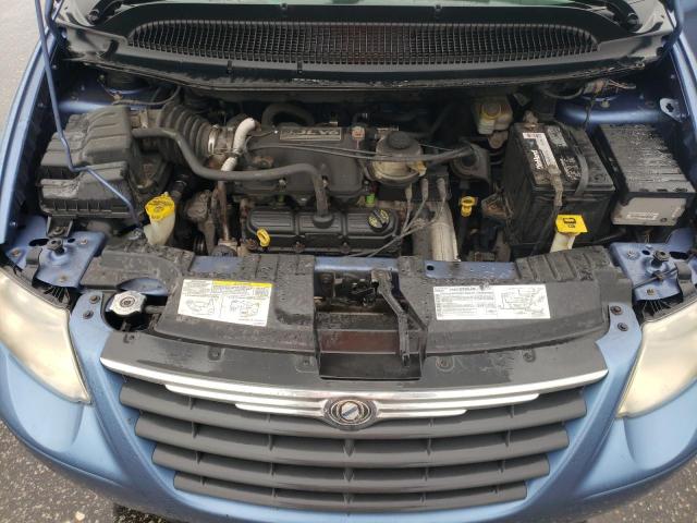 2A4GP44R77R353646 - 2007 CHRYSLER TOWN & COU LX BLUE photo 12