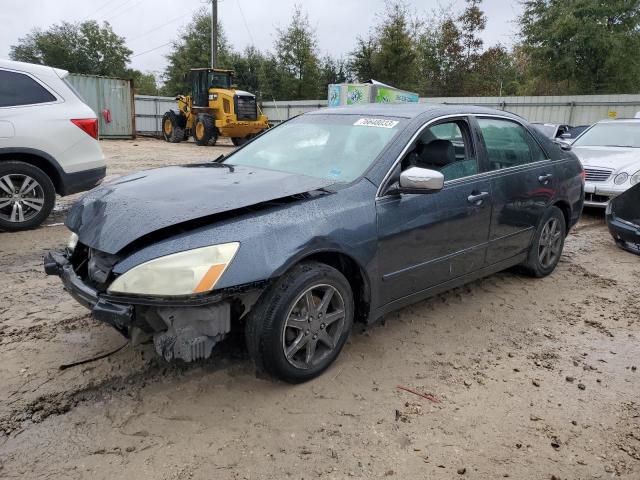 1HGCM66584A024586 - 2004 HONDA ACCORD EX BLACK photo 1