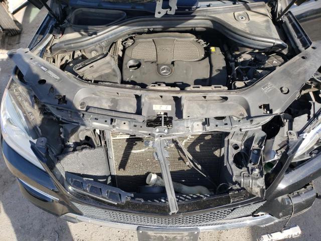 4JGDA5HB8CA097296 - 2012 MERCEDES-BENZ ML 350 4MATIC BLACK photo 11