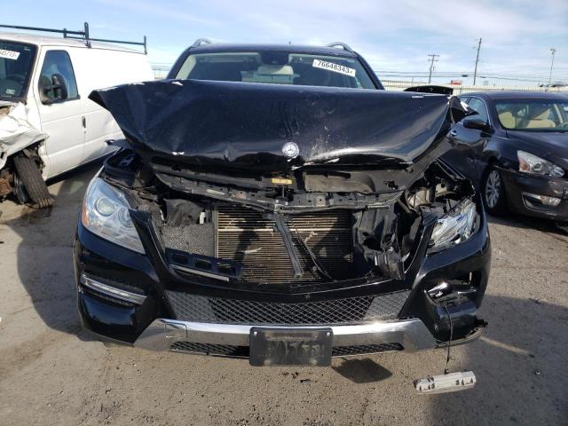 4JGDA5HB8CA097296 - 2012 MERCEDES-BENZ ML 350 4MATIC BLACK photo 5