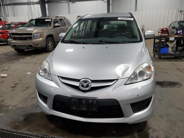 JM1CR293X90358571 - 2009 MAZDA 5 SILVER photo 5