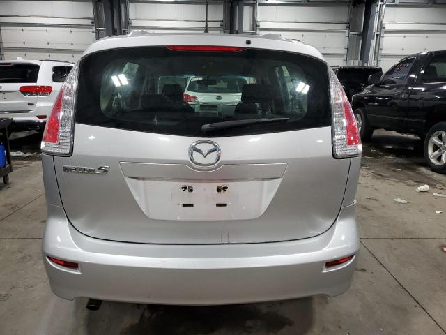 JM1CR293X90358571 - 2009 MAZDA 5 SILVER photo 6