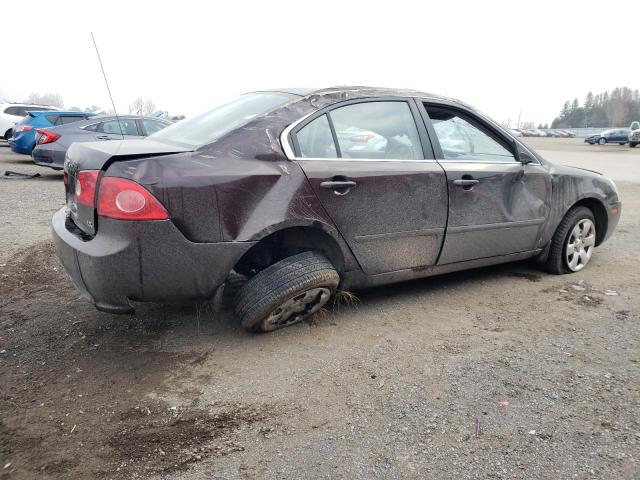 KNAGE123285214335 - 2008 KIA OPTIMA LX BROWN photo 3