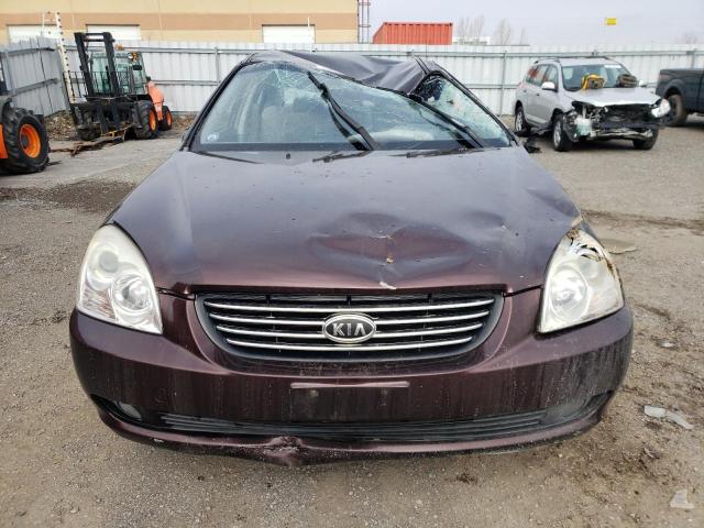 KNAGE123285214335 - 2008 KIA OPTIMA LX BROWN photo 5