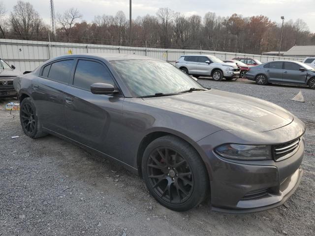 2C3CDXBG9FH768153 - 2015 DODGE CHARGER SE GRAY photo 4