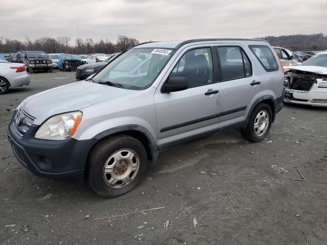 JHLRD685X5C018769 - 2005 HONDA CR-V LX SILVER photo 1