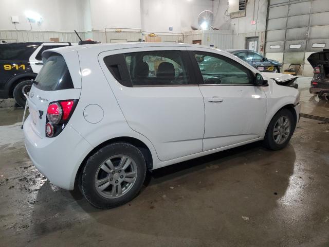 1G1JC6SH7F4167256 - 2015 CHEVROLET SONIC LT WHITE photo 3