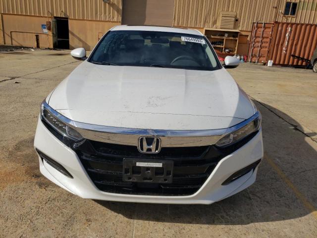 1HGCV1F41JA013545 - 2018 HONDA ACCORD EX WHITE photo 5