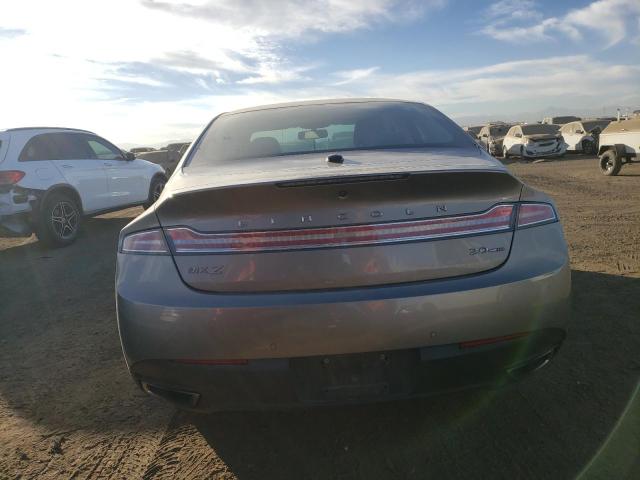 3LN6L2G98FR620584 - 2015 LINCOLN MKZ GRAY photo 6