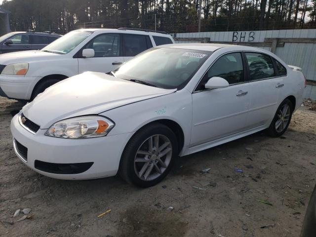 2G1WC5E38E1165834 - 2014 CHEVROLET IMPALA LIM LTZ WHITE photo 1