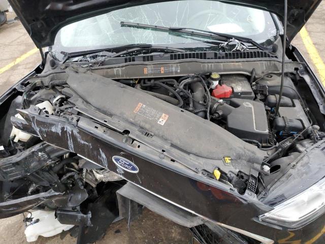 3FA6P0HD1LR124446 - 2020 FORD FUSION SE BLACK photo 11