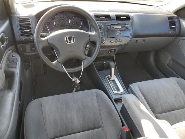 2HGES16513H568719 - 2003 HONDA CIVIC LX BLACK photo 8